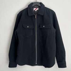 Best Made Co Jacket Mens M Wool Blanket Coat Bush Zip Chore Barn Pockets